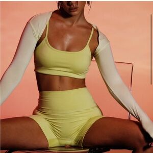 Saski 2-piece balance bra honeydew size XS and bolero size Small